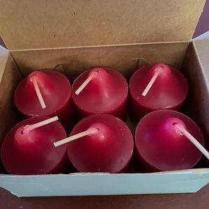 Partylite holiday charm votives